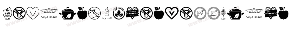 Vegan-Style-Personal-Use字体转换