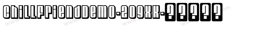 ChillFriendDemo-2OgxK字体转换