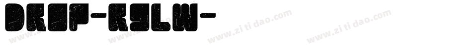Drop-R9LW字体转换