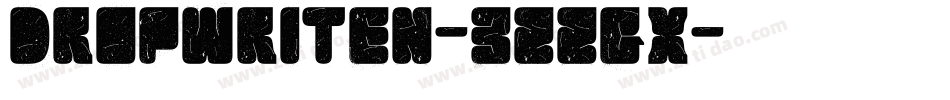 Dropwriten-3zzgX字体转换