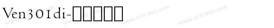 Ven301di字体转换