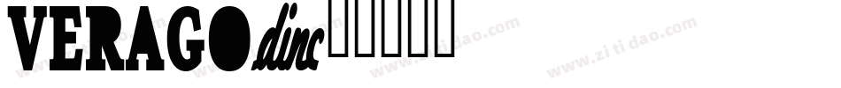 VERAGO字体转换