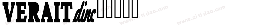 VeraIt字体转换