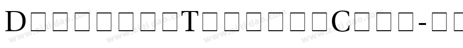 DesignerTitlingCaps字体转换