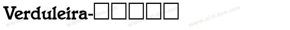 Verduleira字体转换