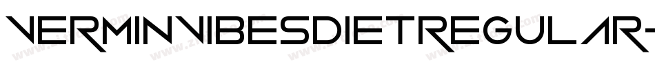VerminVibesDietRegular-ODOP字体转换