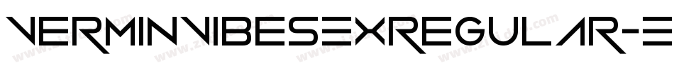 VerminVibesExRegular-EDGe字体转换