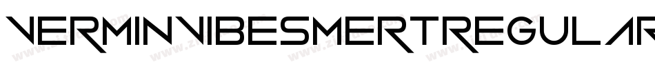 VerminVibesMertRegular-1Mxg字体转换