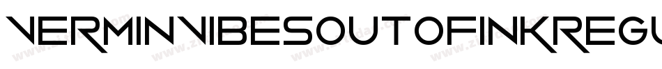VerminVibesOutOfInkRegular-nOrP字体转换