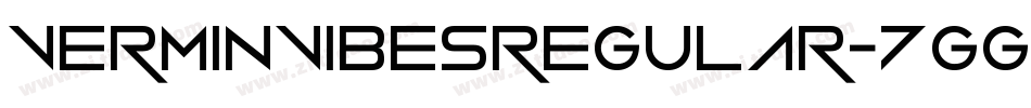 VerminVibesRegular-7GGK字体转换
