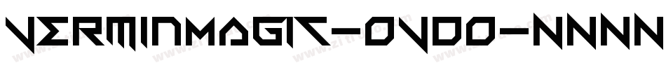 VerminMagic-OVdO字体转换