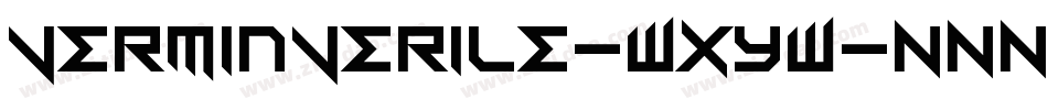 VerminVerile-wXyw字体转换