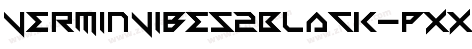 VerminVibes2Black-Pxxd字体转换