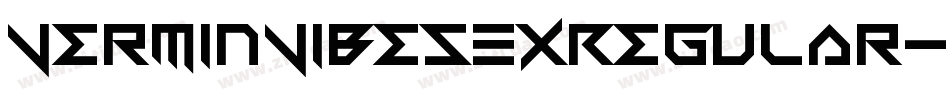 VerminVibesExRegular-EDGe字体转换