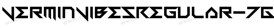 VerminVibesRegular-7GGK字体转换