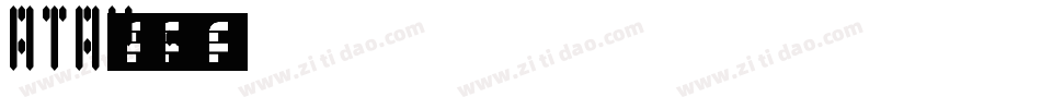 ATAldousVertical字体转换