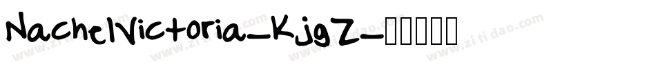 NachelVictoria-KjgZ字体转换