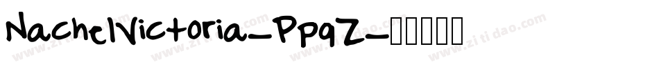NachelVictoria-PpqZ字体转换