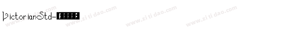 VictorianStd字体转换