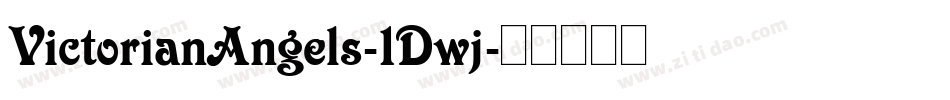 VictorianAngels-1Dwj字体转换
