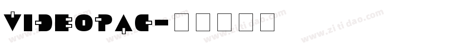 Videopac字体转换