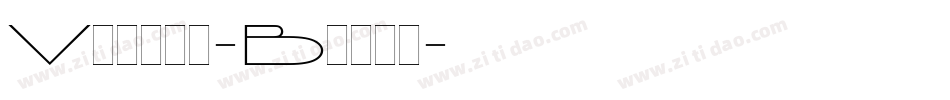 Vienna-Black字体转换