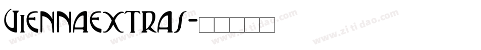 ViennaExtras字体转换