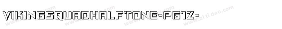 VikingSquadHalftone-Pg1Z字体转换