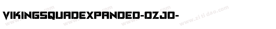 VikingSquadExpanded-ozjo字体转换 VikingSquadExpanded-ozjo字体转换