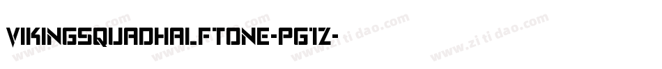VikingSquadHalftone-Pg1Z字体转换
