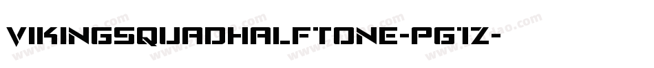 VikingSquadHalftone-Pg1Z字体转换