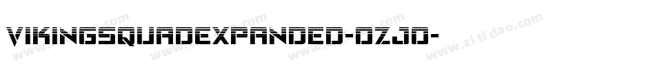 VikingSquadExpanded-ozjo字体转换 VikingSquadExpanded-ozjo字体转换