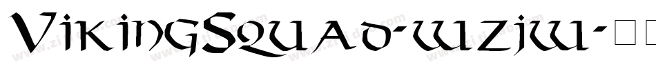 VikingSquad-wzjw字体转换