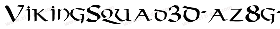 VikingSquad3D-az8g字体转换