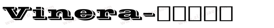 Vinera字体转换
