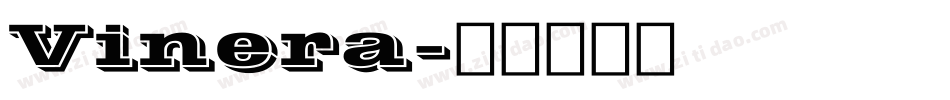 Vinera字体转换
