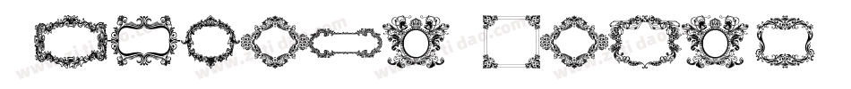 VintageFrames21-5wOx字体转换
