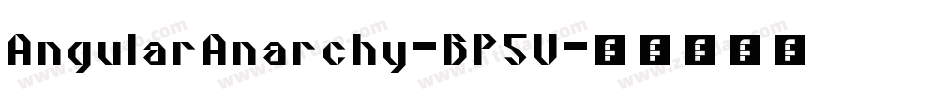 AngularAnarchy-BP5V字体转换