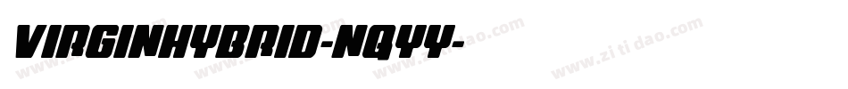VirginHybrid-nqYY字体转换