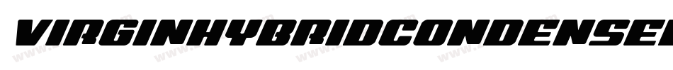 VirginHybridCondensed-RYX3字体转换