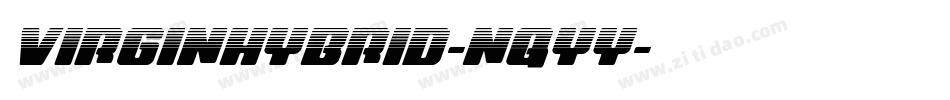 VirginHybrid-nqYY字体转换