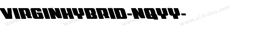VirginHybrid-nqYY字体转换