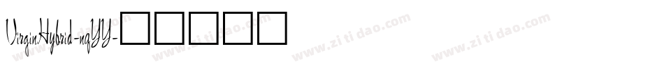 VirginHybrid-nqYY字体转换