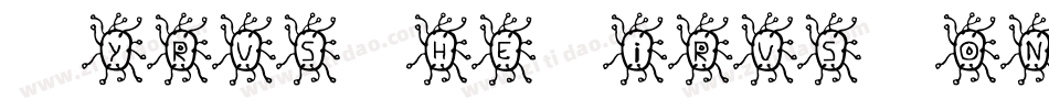 CyrusTheVirusCondensedItalic-DZX0字体转换