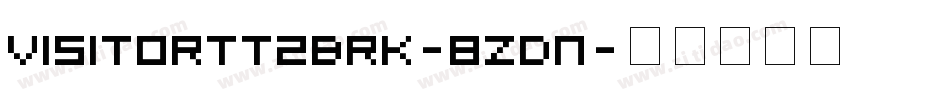 VisitorTt2Brk-8zdn字体转换