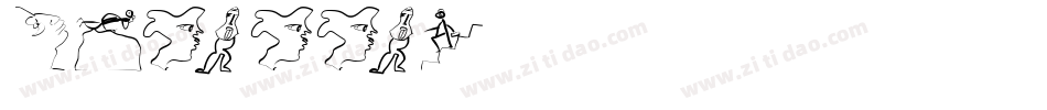 OBSESSED字体转换