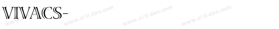 VIVACS字体转换