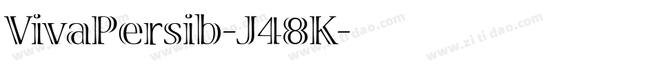 VivaPersib-J48K字体转换