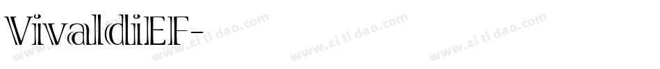 VivaldiEF字体转换