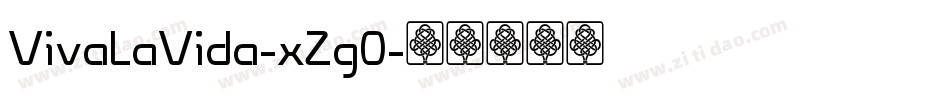 VivaLaVida-xZg0字体转换